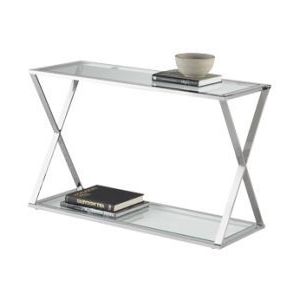 Console Within Fashionable Polished Chrome Round Console Tables (View 13 of 15)