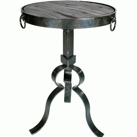Current Round Iron Console Tables Throughout Prima Round Iron Accent Table Base – Bfm5F512Base (View 4 of 15)
