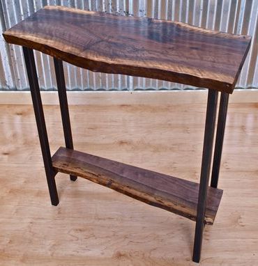 Custom Made Walnut Console Tablewitness Tree Studios For Most Recently Released Hand Finished Walnut Console Tables (View 11 of 15)