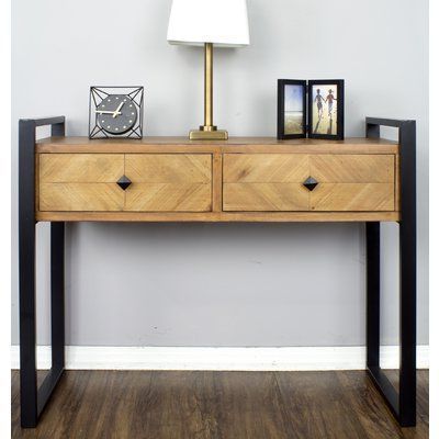 Delphine 2 Drawer Console Table (View 8 of 15)