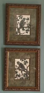 Dragon Tree Framed Art Prints Pertaining To Favorite Dianne Krumel Pair Original Monkey In Tree Framed Signed (View 11 of 15)