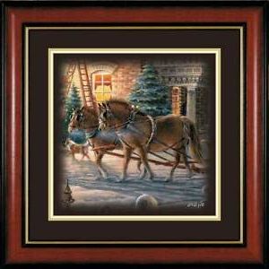 Dragon Tree Framed Art Prints With 2018 Trimming The Tree Framed Companion Printterry Redlin (View 7 of 15)