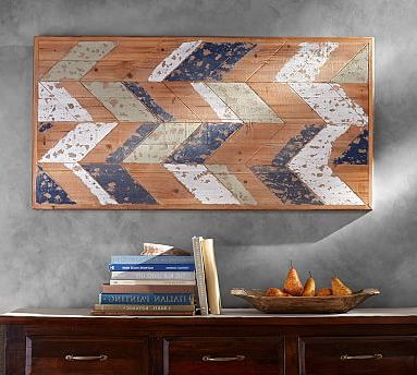Famous Hexagons Wood Wall Art Within Chevron Wood Wall Art (View 14 of 15)
