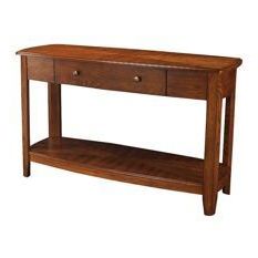 Famous Look At Primo Sofa Table In Brownhammary, Warm Medium Pertaining To Warm Pecan Console Tables (View 6 of 15)
