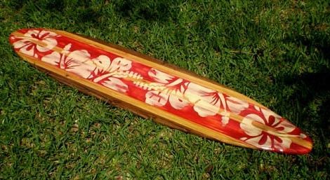 Famous Red Vintage Distress Classic Surfboard Wall Art Solid Wood Regarding Surfing Wall Art (View 2 of 15)