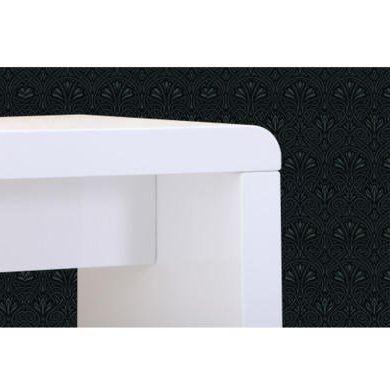 Famous White High Gloss Narrow Hall Console Table  Modern Design Regarding White Gloss And Maple Cream Console Tables (View 12 of 15)