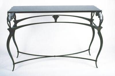 Faux White Marble And Metal Console Tables Intended For 2020 John Medwedeff :: Metalsmith :: Public Art :: Sculpture (View 10 of 15)