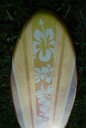 Favorite Fire Sunset Tropical Surfboard Wall Artwork Surf Decor Red With Regard To Surfing Wall Art (View 7 of 15)