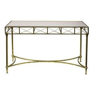 Favorite Shop Sagebrook Home 11064 Metal Console Accent Table, Gold Regarding Black And Oak Brown Console Tables (View 4 of 15)