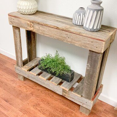 Favorite Union Rustic Athena Solid Wood Console Table Color With Regard To Natural Wood Console Tables (View 12 of 15)