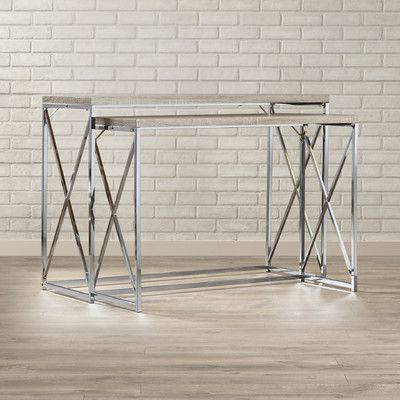 Found It At Wayfair – Balog 2 Piece Nesting Console Table For Recent 2 Piece Round Console Tables Set (View 2 of 15)