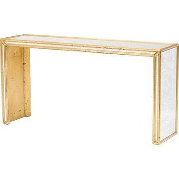 Gold Console Table – Products, Bookmarks, Design Regarding Well Known Antiqued Gold Leaf Console Tables (View 13 of 15)