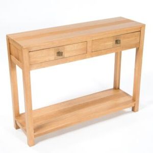 Guinea 2 Drawer Console Table – Light – Lifestyle Arts And With Preferred 2 Drawer Console Tables (View 7 of 15)