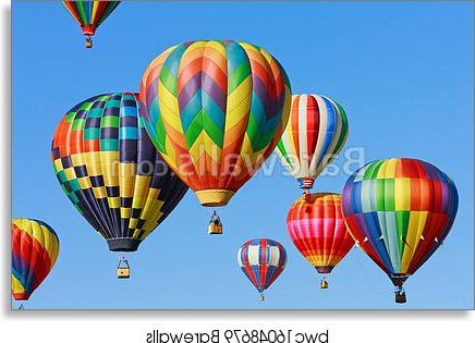 Hot Air Balloons, Art Print (View 11 of 15)