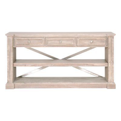 Hudson Console Table Color: Natural Gray In  (View 8 of 15)