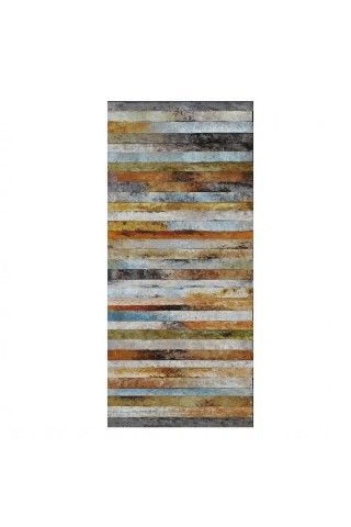 Io Metro Wave Wood Applique Wall Art  Hung Horizontally Pertaining To Preferred Wave Wall Art (View 11 of 15)