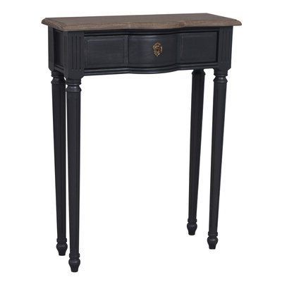 Kelly Clarkson Home Cholet 24" Solid Wood Console Table In Inside Best And Newest Natural Wood Console Tables (View 6 of 15)