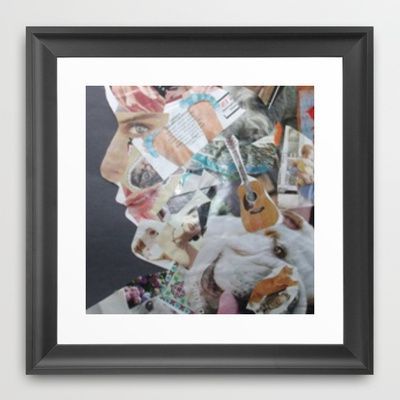 Kids Art Self Expression Paper Abstract Collage Framed Art With Regard To Newest Abstract Framed Art Prints (View 9 of 15)