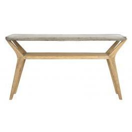 Modern Concrete Console Tables Within Preferred Babette Indoor/Outdoor Modern Concrete  (View 6 of 15)