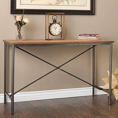 Modern Console Tables Pertaining To Most Up To Date Modern Farmhouse Sofa Table Provides Vintage Style And (View 8 of 15)