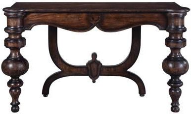 Modern Throughout Favorite Warm Pecan Console Tables (View 4 of 15)