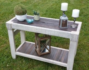 Most Current Barnwood Console Tables For Reclaimed Wood Console Table The Seattle Classic (View 3 of 15)