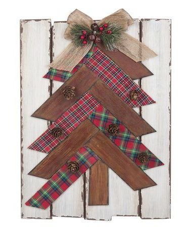 Most Current Minimalist Wood Wall Art For Look What I Found On #Zulily! Christmas Tree Wood Wall Art (View 1 of 15)