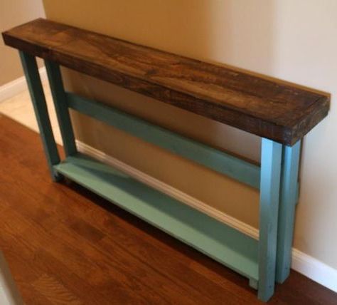 Most Current Reclaimed Wood Console Tables Intended For Sofa Table Console Entryway Hall Narrow Long Skinny (View 3 of 15)