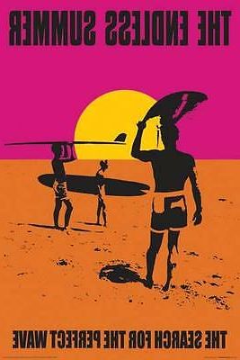 Most Popular New! The Endless Summer Surfing 24X36 Fine Art Print Pertaining To Summer Wall Art (View 7 of 15)