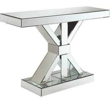 Most Recent Chrome Console Tables Throughout Coaster 950191 Chrome Console Table (View 10 of 15)