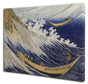 Most Recent Ocean Waveshokusai Canvas Picture Wall Art Print Size With Regard To Wave Wall Art (View 10 of 15)