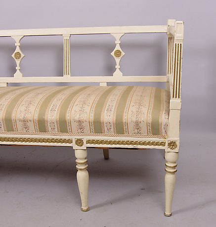 Most Recent Swedish Antique Sofa – Gustavanian From Early  (View 6 of 15)