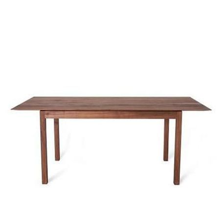 Most Recent Walnut And Gold Rectangular Console Tables Pertaining To Bruxelles Rectangular Dining Table – Wow Modern Furniture (View 2 of 15)