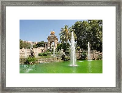 Most Recently Released Barcelona Framed Art Prints Throughout Barcelona Spain – Dragon Fountain Photographgregory Dyer (View 13 of 15)