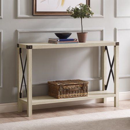 Most Recently Released Metal And Mission Oak Console Tables Inside Free Shipping (View 8 of 15)