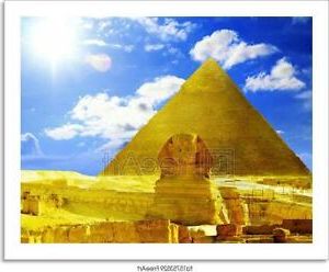 Most Recently Released Pyrimids Wall Art For Great Pyramid Of Art Print / Canvas Print (View 10 of 15)