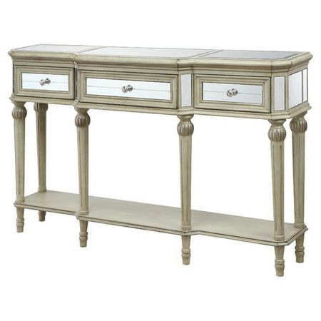Most Recently Released Renata Mirrored Console Table (View 8 of 15)