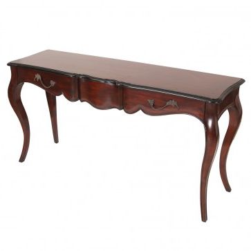 Most Up To Date Antique Silver Metal Console Tables For Classic Mahogany French Console Table (View 3 of 15)