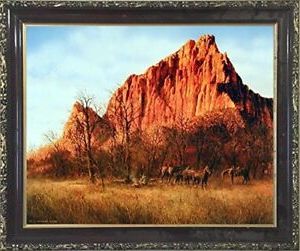Most Up To Date Western Cowboy Horses Mountain Scenery Wall Decor Art Within Mountain Wall Art (View 15 of 15)