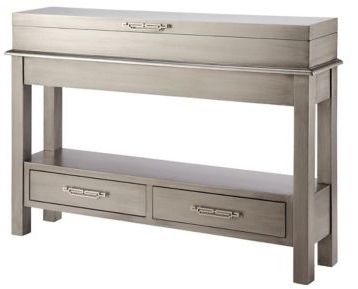 Narrow Console Within Metallic Gold Console Tables (View 14 of 15)