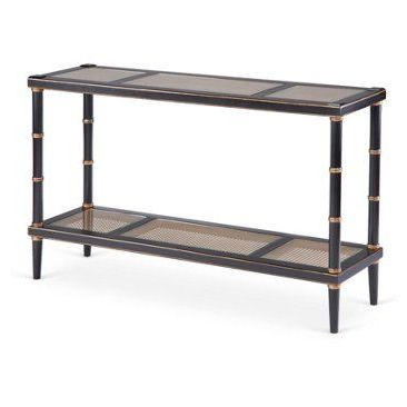 Natural And Caviar Black Console Tables Throughout Widely Used Check Out This Item At One Kings Lane! Jessa Rattan (View 5 of 15)