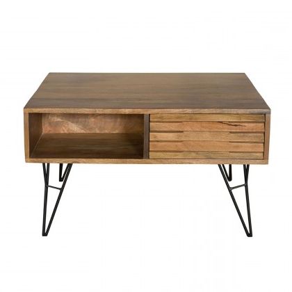 Newest Natural Mango Wood Console Tables Within Shutter Coffee Table/Iron & Mango Wood/Natural Finish/ (View 14 of 15)