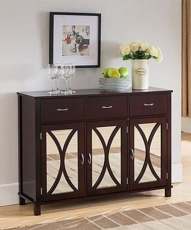 Newest Open Storage Console Tables Within Love This Dark Brown Console Table On #Zulily! # (View 1 of 15)