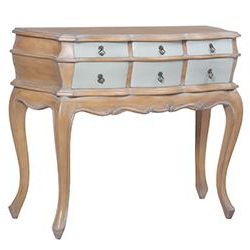 Oceanside White Washed Console Tables In Favorite Artisan Louis Xv Console Table (View 14 of 15)