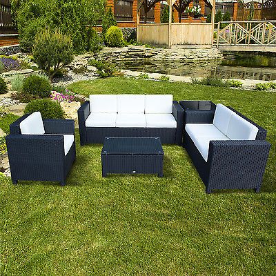 Outdoor Rattan Garden Patio Wicker Weave Furniture Table With Regard To Well Liked Wicker Console Tables (View 1 of 15)