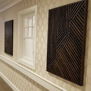 Popular Geometric Wood Wall Art Inside Pin On Master Bedroom (View 14 of 15)
