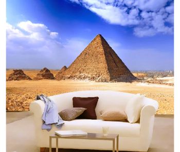 Popular Pyrimids Wall Art Inside Egyptian Pyramids Country Culture Design Wall Paper For (View 8 of 15)