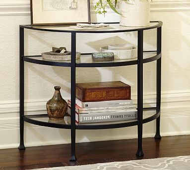 Pottery Barn Within Rustic Bronze Patina Console Tables (View 14 of 15)