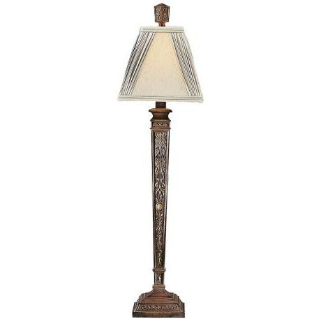 Preferred Ambience Relic Gold And Bronze Console Table Lamp – #P9684 Within Cream And Gold Console Tables (View 10 of 15)