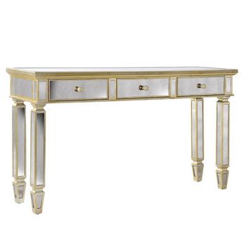 Preferred Mirrored Console Tables With Antique Mirrored Console Tableout There Interiors (View 3 of 15)